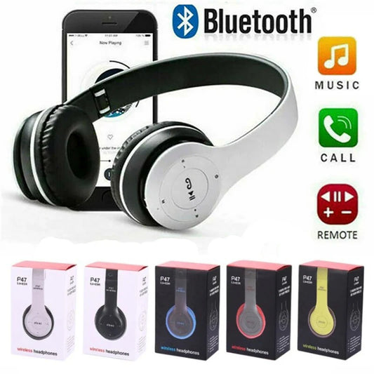 Écouteurs sans fil mains libres, suppression du bruit, casque d'écoute P47, Bluetooth, pour iPhone Huawei Samsung S22