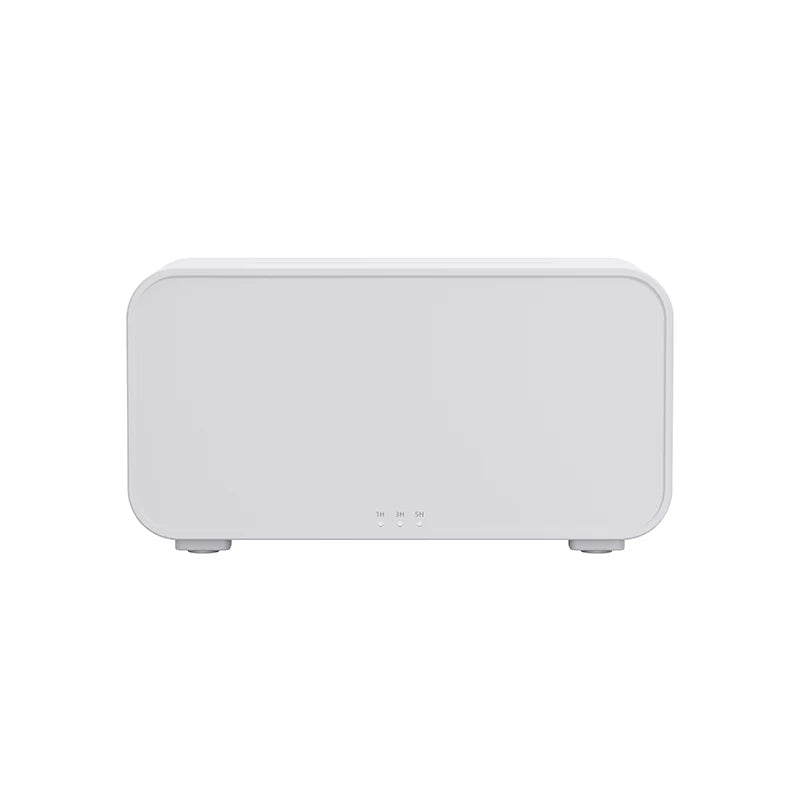 Diffuseur d'arôme Mini humidificateur d'air à 7 flammes colorées, ajout d'huile essentielle d'aromathérapie avec réglage de synchronisation pour la maison, la chambre à coucher et le bureau