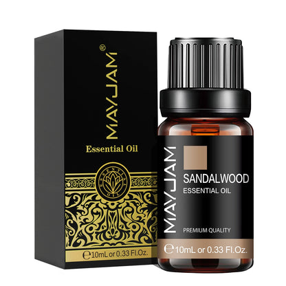 MAYJAM 10ML huile essentielle lavande jasmin Eucalyptus vanille bois de santal bergamote romarin citronnelle cannelle huile parfumée