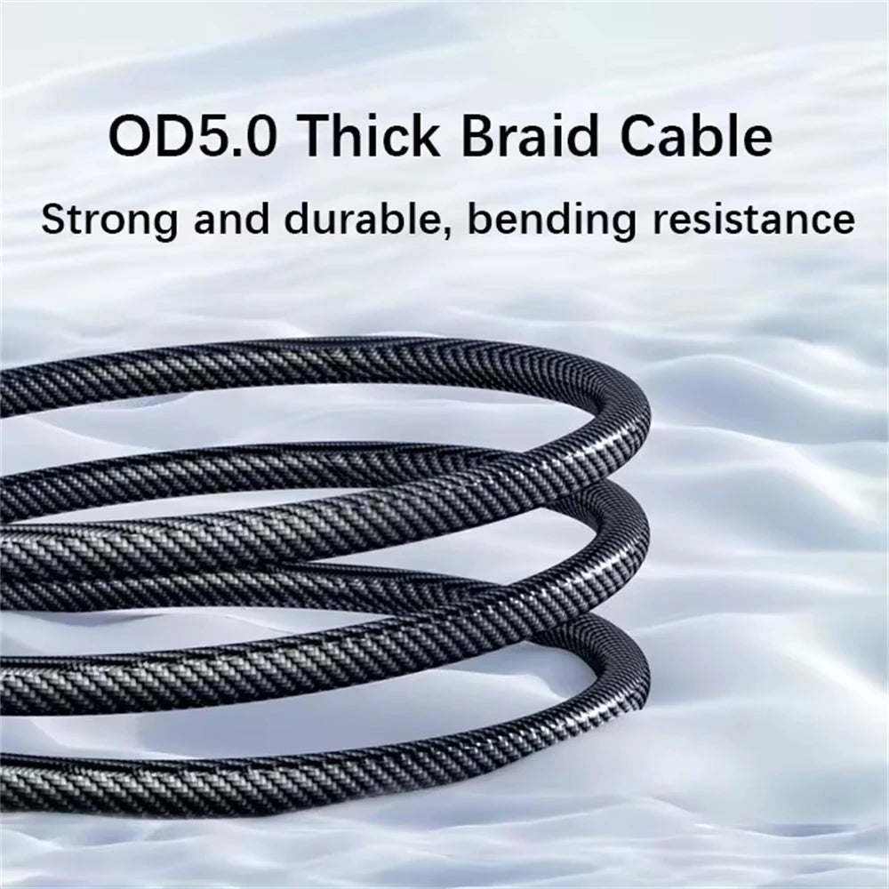 NNBILI-Câble USB Type-C vers Type-C, 120W, charge ultra rapide, avec écran LED, pour téléphone Huawei, Oppo, Vivo