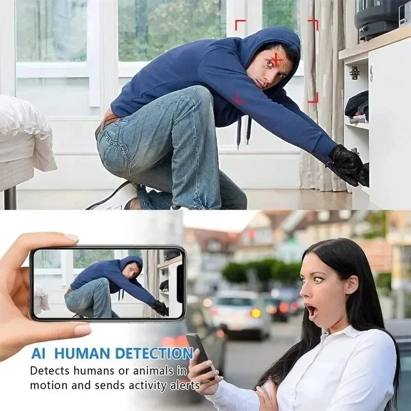 Nouveau X5Mini Vision nocturne 1080P caméra de Surveillance sans fil léger clair Portable détection de mouvement qualité supérieure