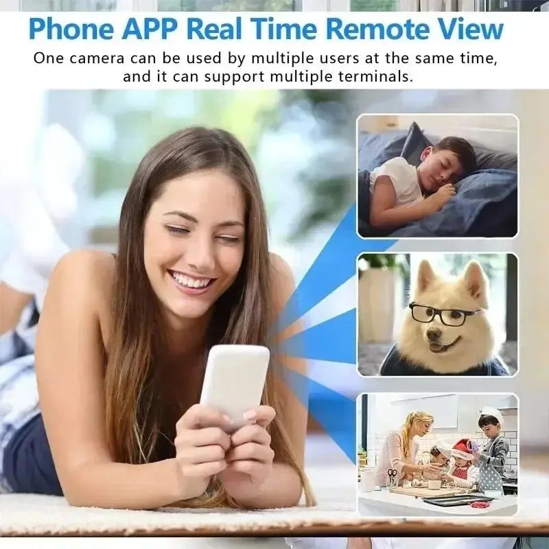 Nouveau X5Mini Vision nocturne 1080P caméra de Surveillance sans fil léger clair Portable détection de mouvement qualité supérieure